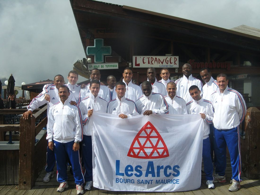 Stage de l'équipe de France de savate boxe française